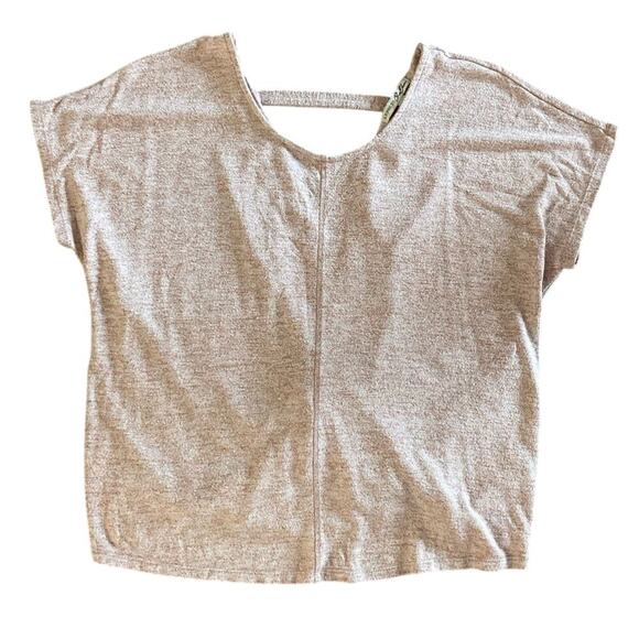 Express Open Back Tee Shirt In Pale Pink Size Small - Picture 1 of 4